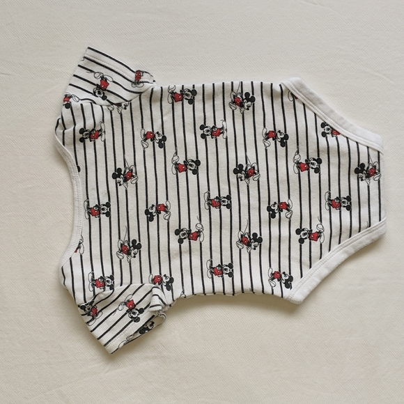 disney mickey mouse top bundle bodysuit & t-shirt 6 months baby boy - Picture 4 of 8